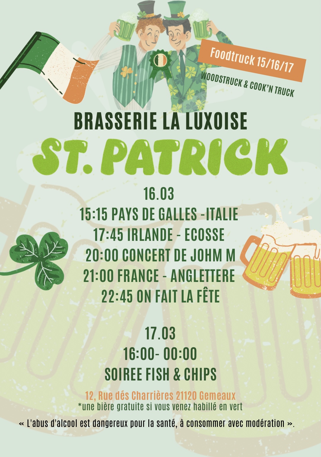 Brasserie - Week-end festif