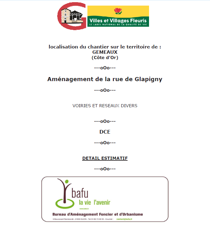 Travaux rue de Glapigny - Circulation - Poubelles