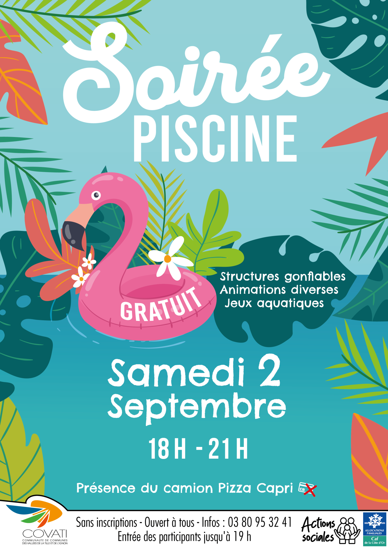 Soirée piscine